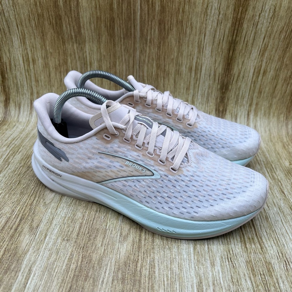 Brooks Hyperion‎ Women's 9.5 Crystal Grey Blue Glass Running Shoes 1203961B419